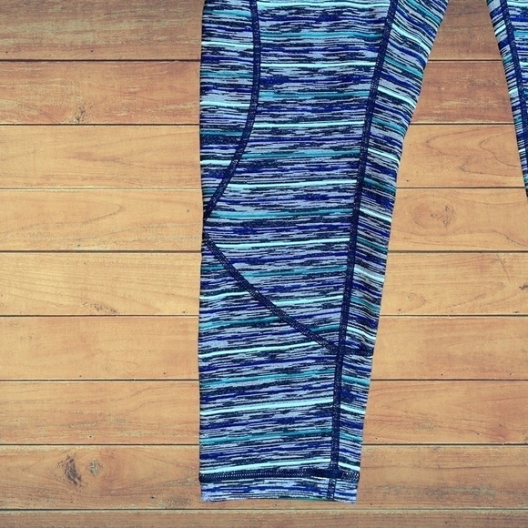 Nordstrom Zella XS Striped Athletic Capri Leggings • Multicolored • Knit  NWOT - Picture 5 of 16